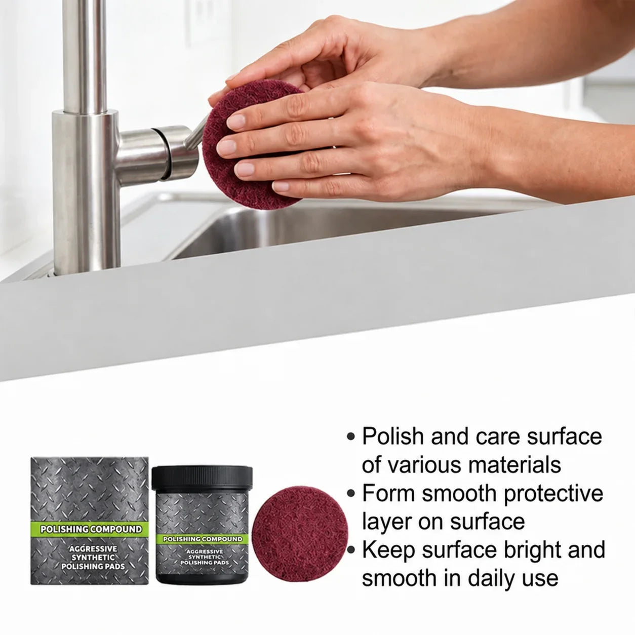 Last Day Promotion 73% OFF✨All-in-One Surface Restoration Polish with Pad