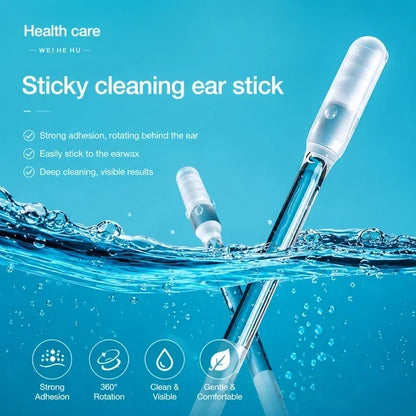 Sticky Ear Cleaning Sticks - Gentle, Visible Ear Care👂